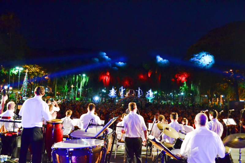 Show da Orquestra de Teutônia lota Praça Pinheiro Machado